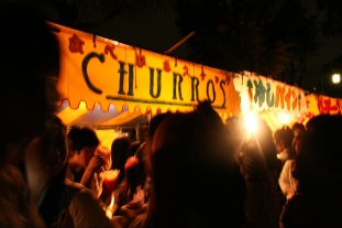 The churros sign!